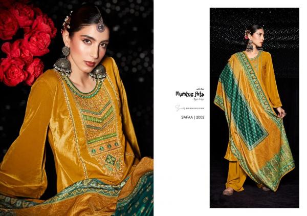 Mumtaz Safaa Velvet 1 Designer Wear Salwar Kameez